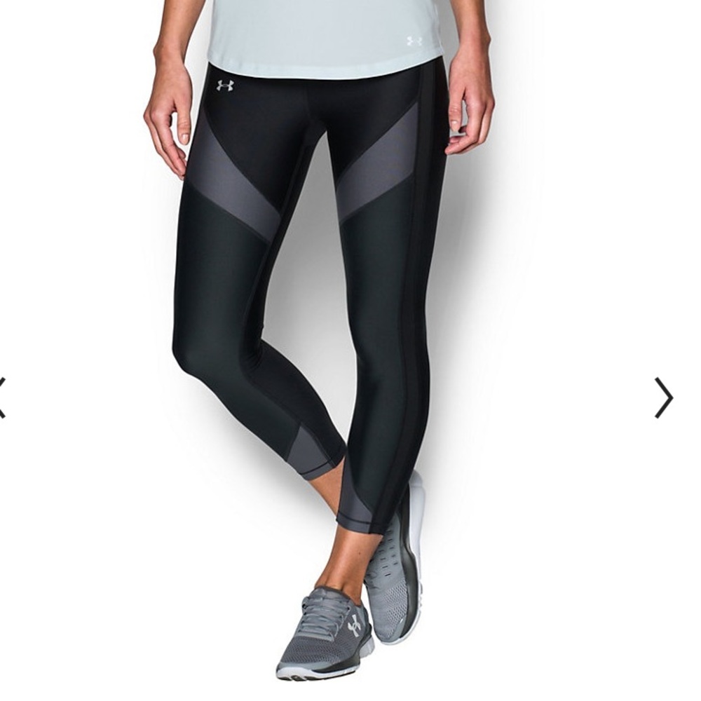 Under Armour HeatGear Colorblock Ankle Leggings M